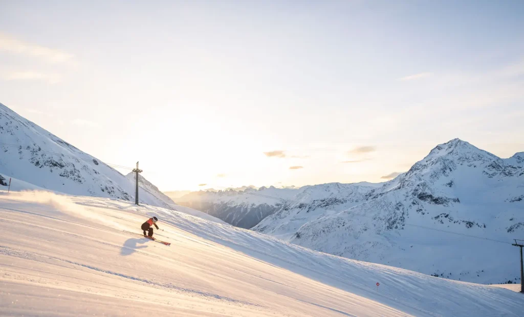 Skifahren in Tirol